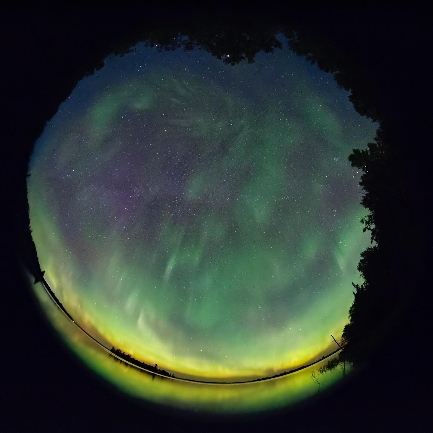 Last Saturday I was aware that conditions were good for a possible display of the Aurora. Remarkably (I live in Minnesota) the weather forecast couldn&rsquo;t have been better - clear, dry, smoke-free, transparent skies. The third leg of the trifecta