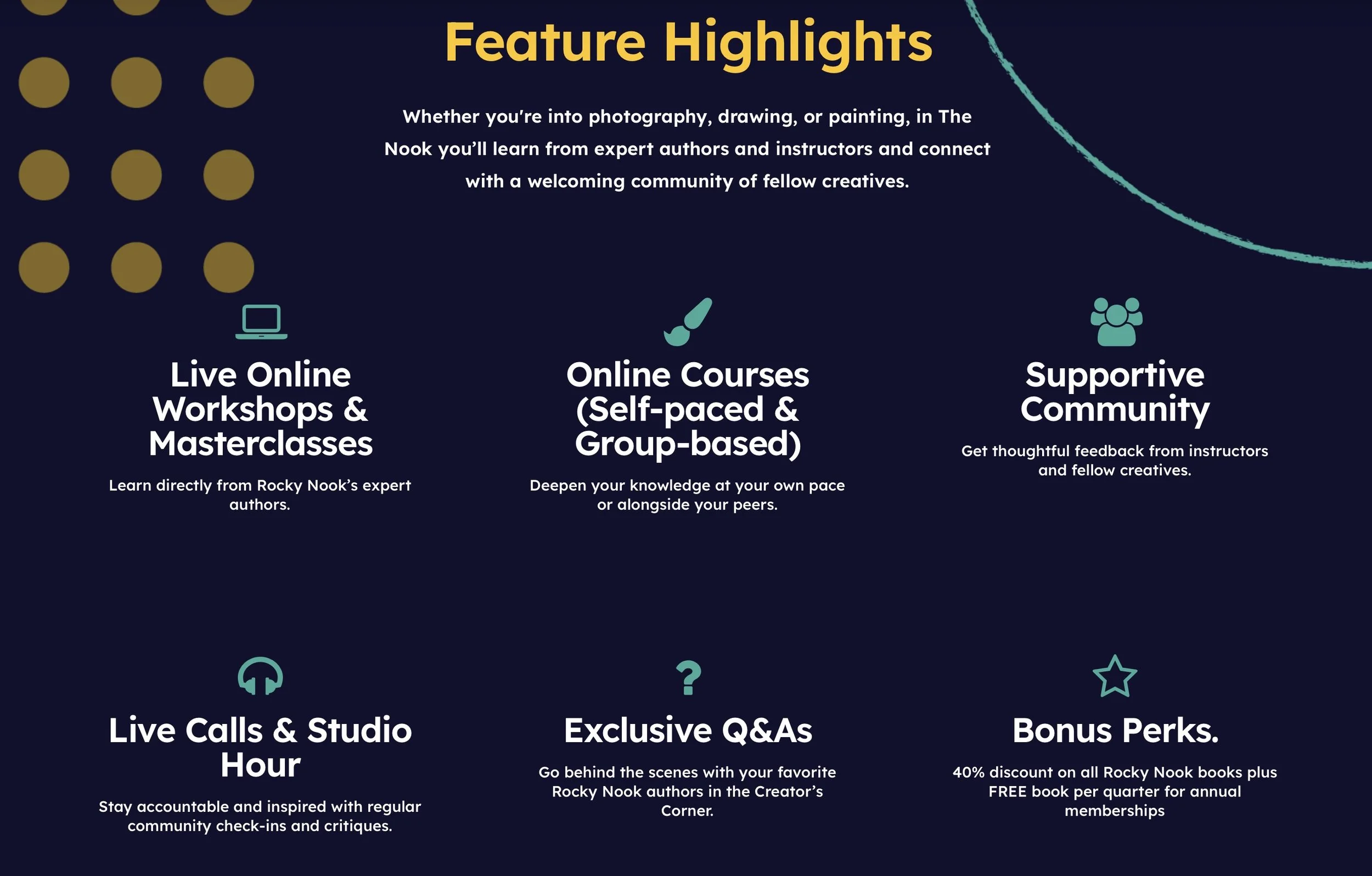 nook feature highlights