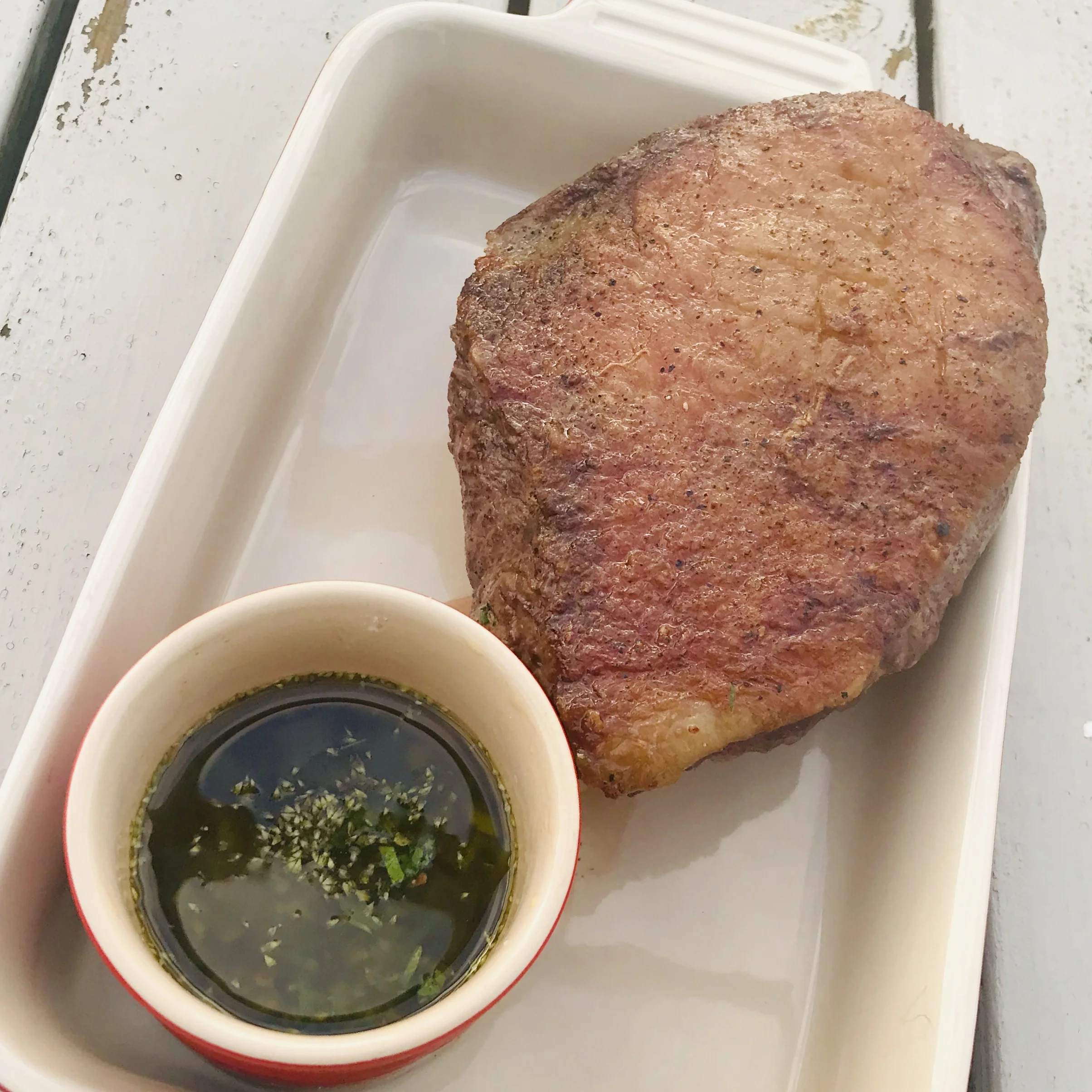 Culotte av Limousin Unik med Chimichurri