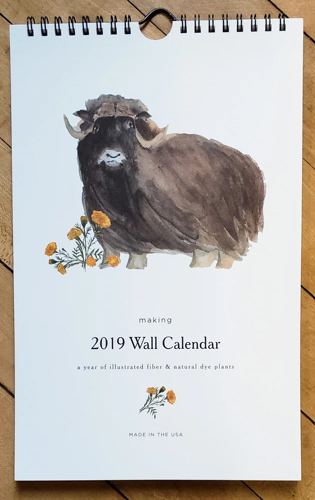 2019 Wall Calendar from Making
