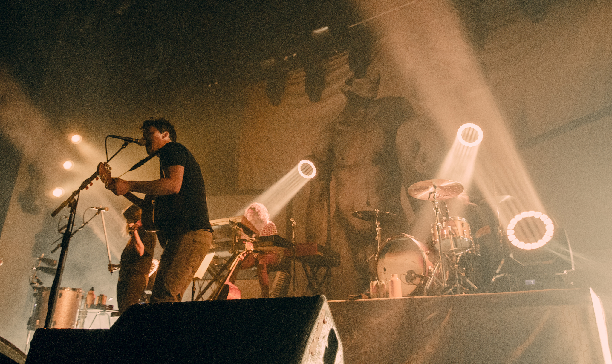 THE FRONT BOTTOMS PERFORMING AT EMO’S IN AUSTIN, TX.
