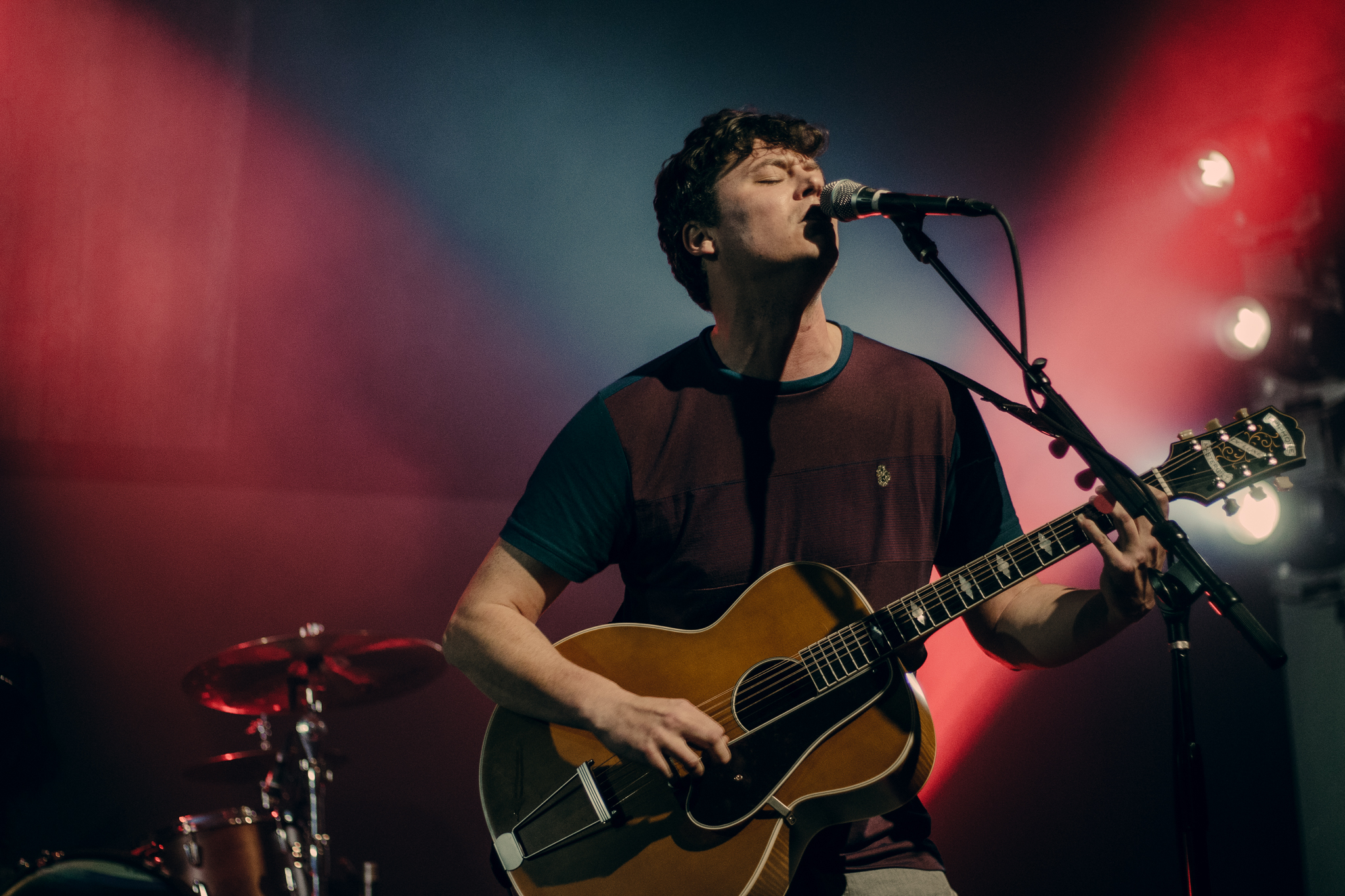 THE FRONT BOTTOMS PERFORMING AT EMO’S IN AUSTIN, TX.