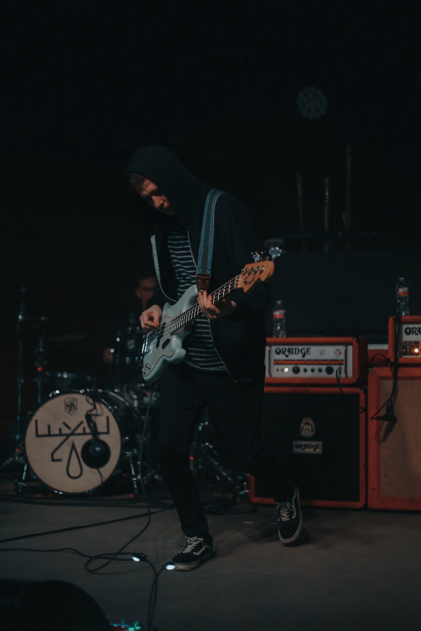 MOOSE BLOOD PERFORMING AT SCOOT INN IN AUSTIN, TX.