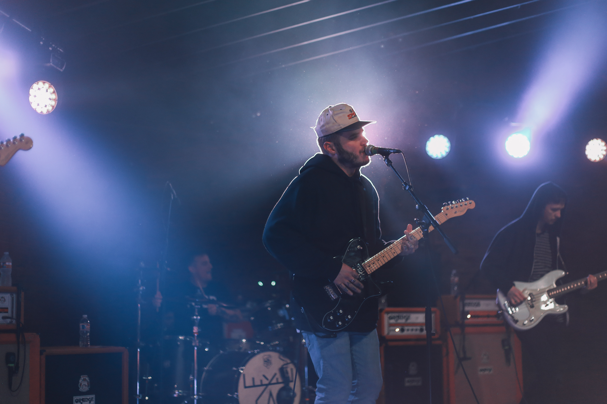 MOOSE BLOOD PERFORMING AT SCOOT INN IN AUSTIN, TX.