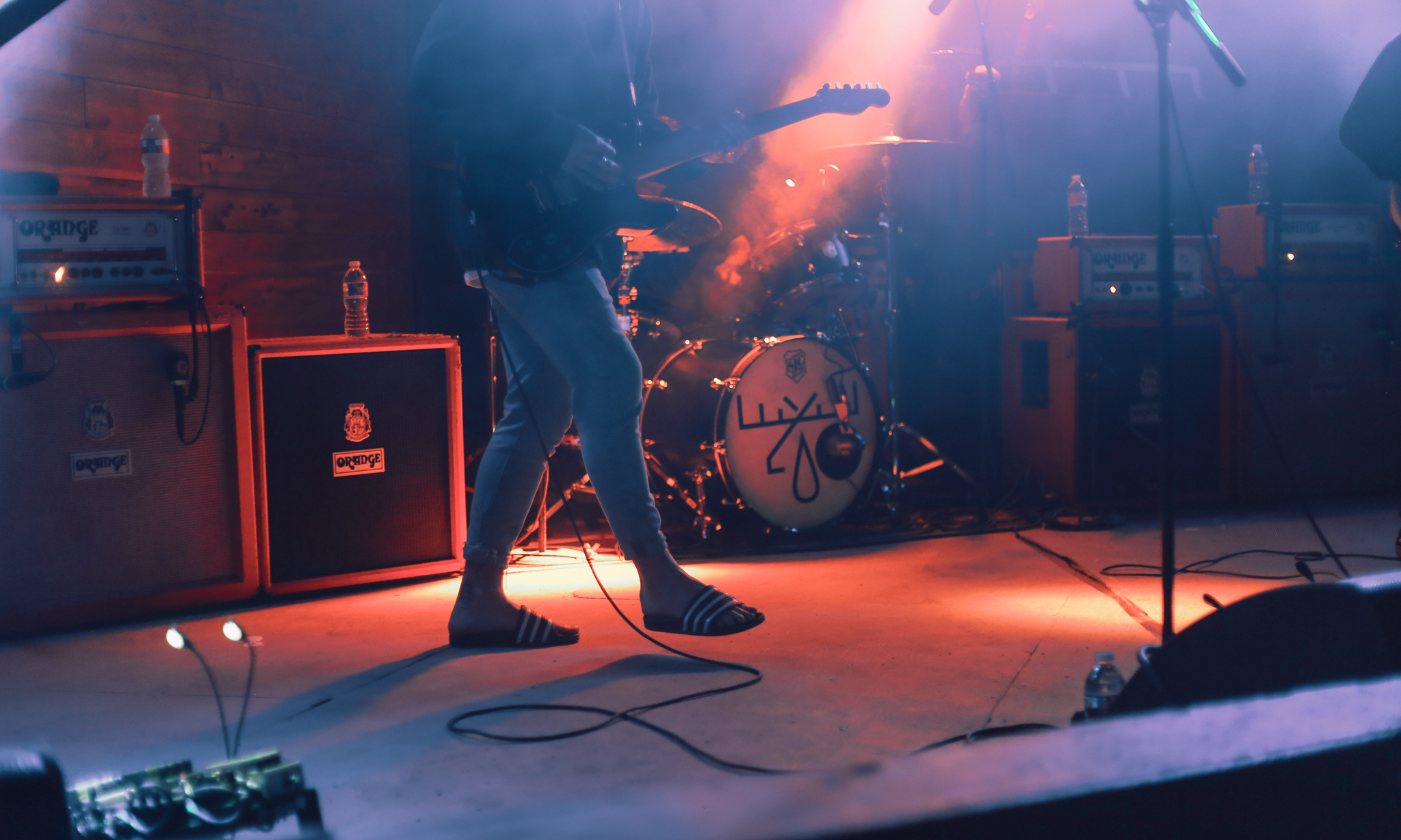 MOOSE BLOOD PERFORMING AT SCOOT INN IN AUSTIN, TX.