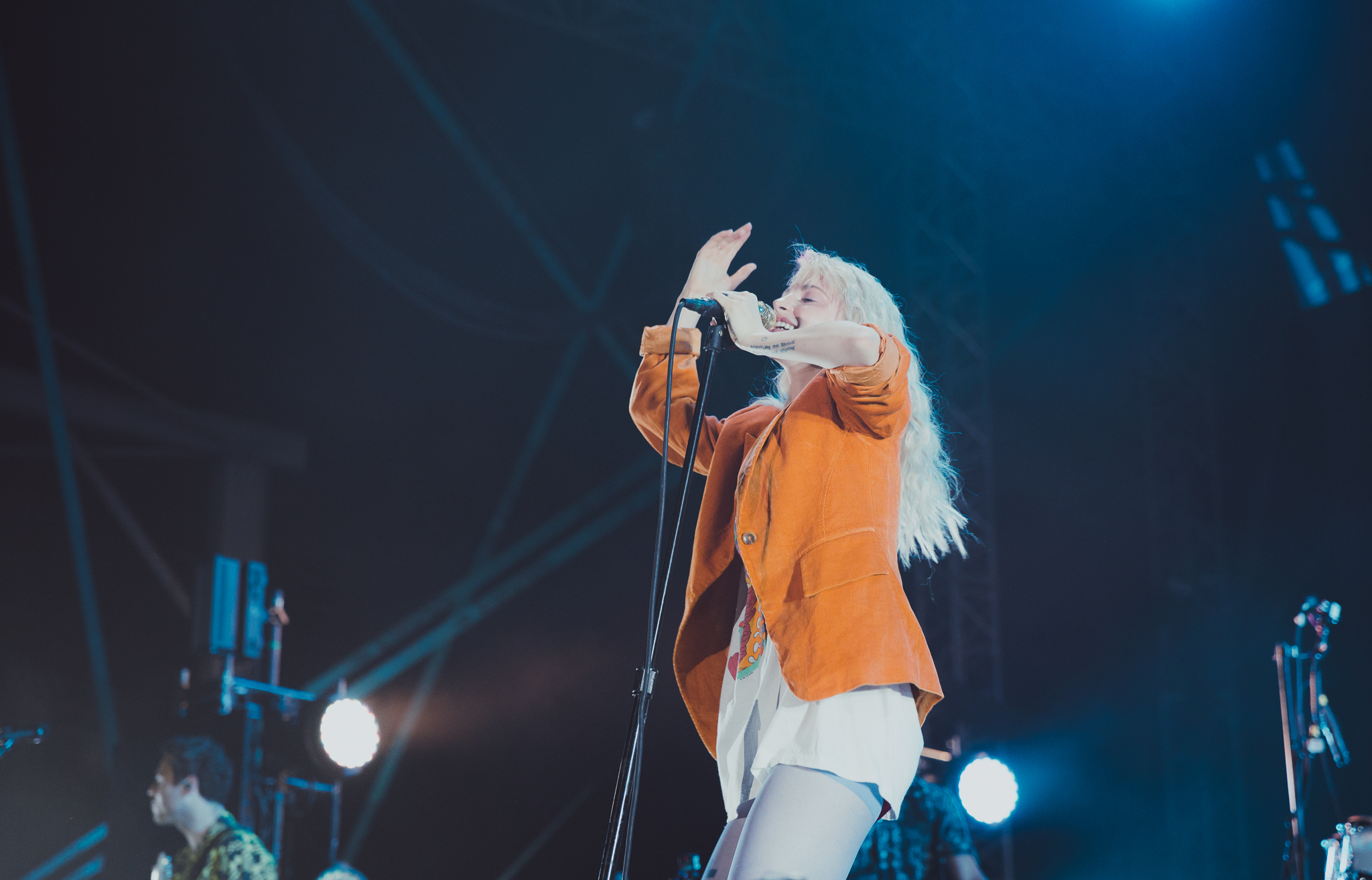 PARAMORE PERFORMING AT CONCRETE STREET AMPHITHEATER IN CORPUS CHRISTI, TX.
