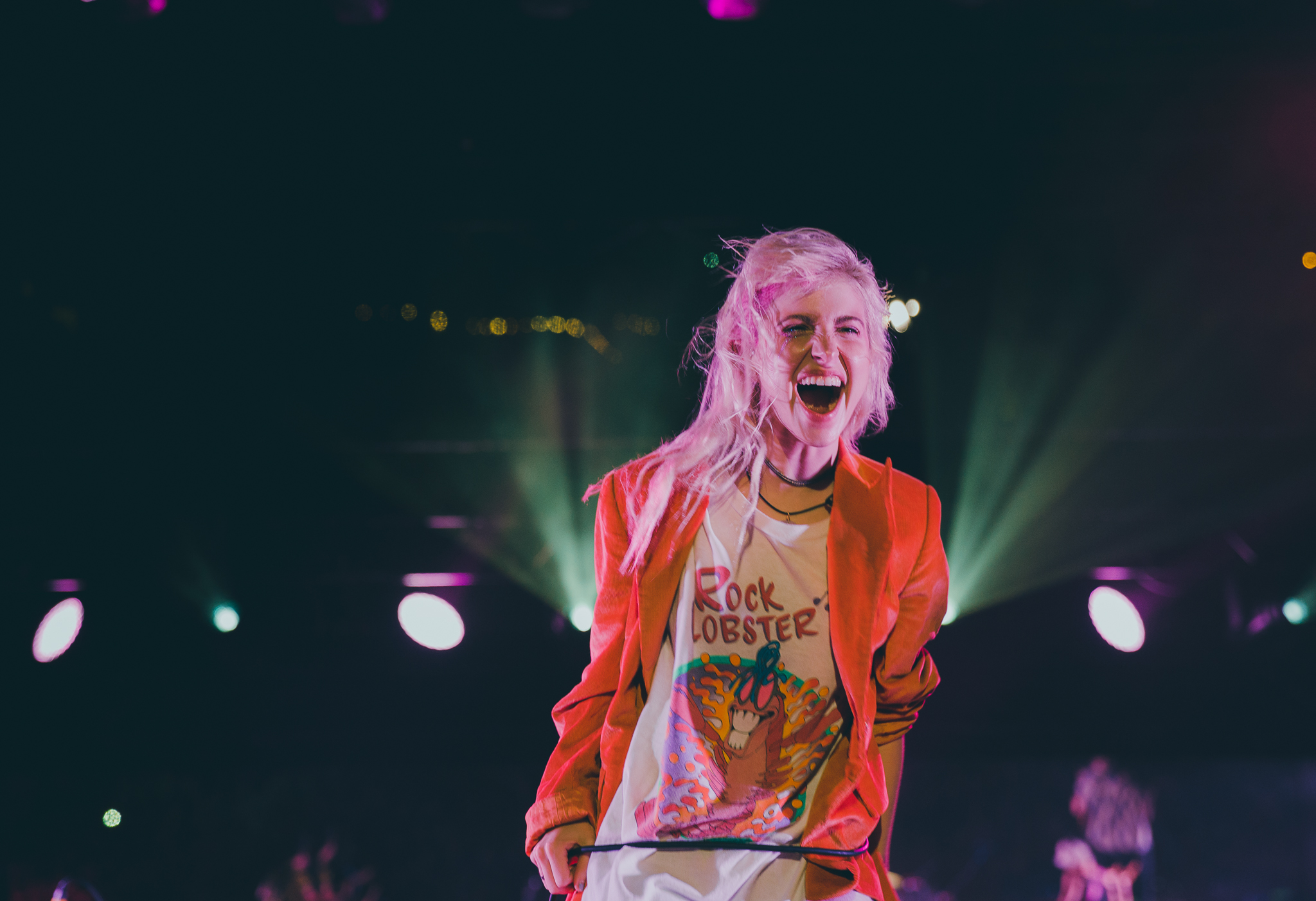 PARAMORE PERFORMING AT CONCRETE STREET AMPHITHEATER IN CORPUS CHRISTI, TX.