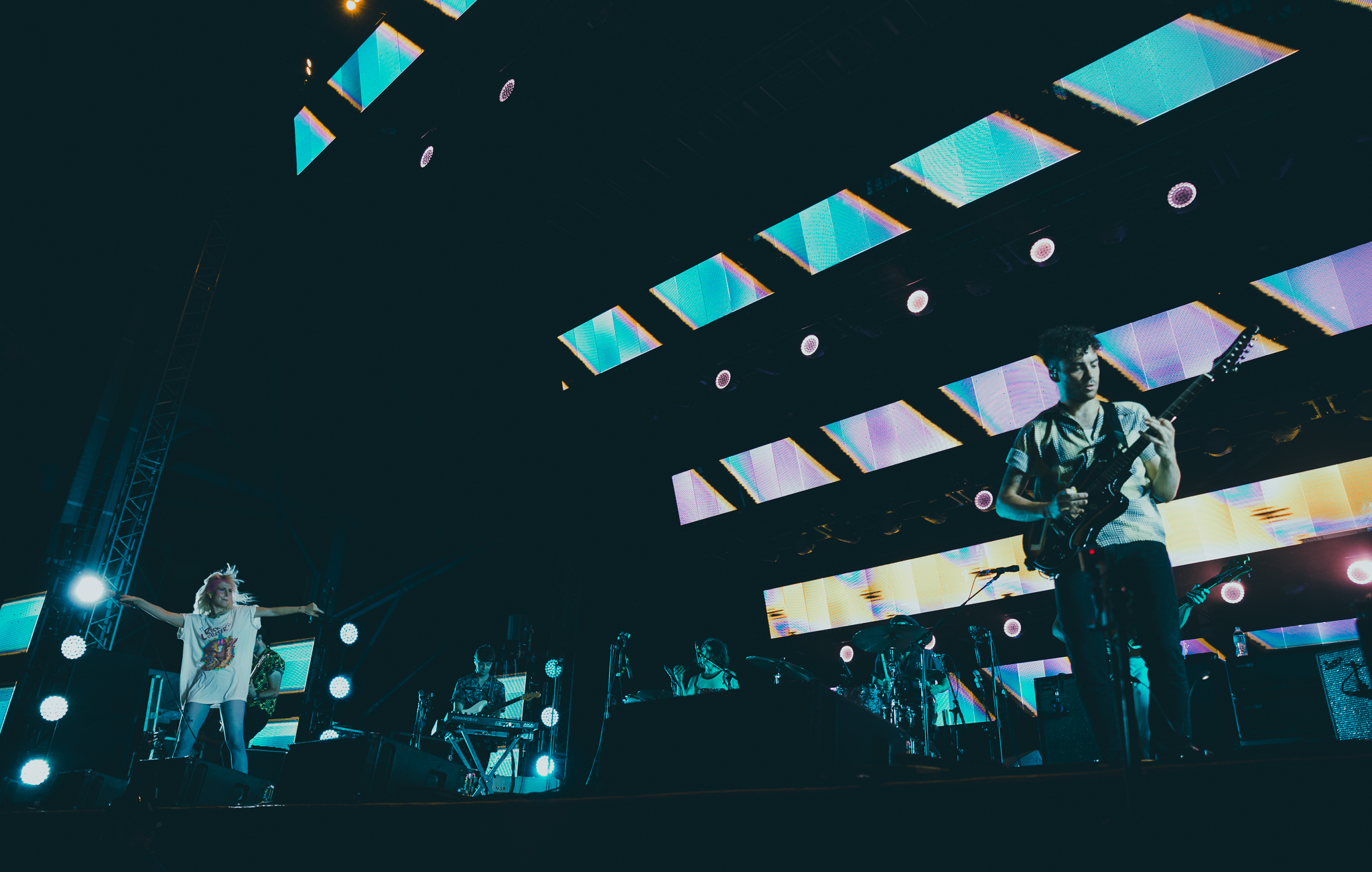 PARAMORE PERFORMING AT CONCRETE STREET AMPHITHEATER IN CORPUS CHRISTI, TX.