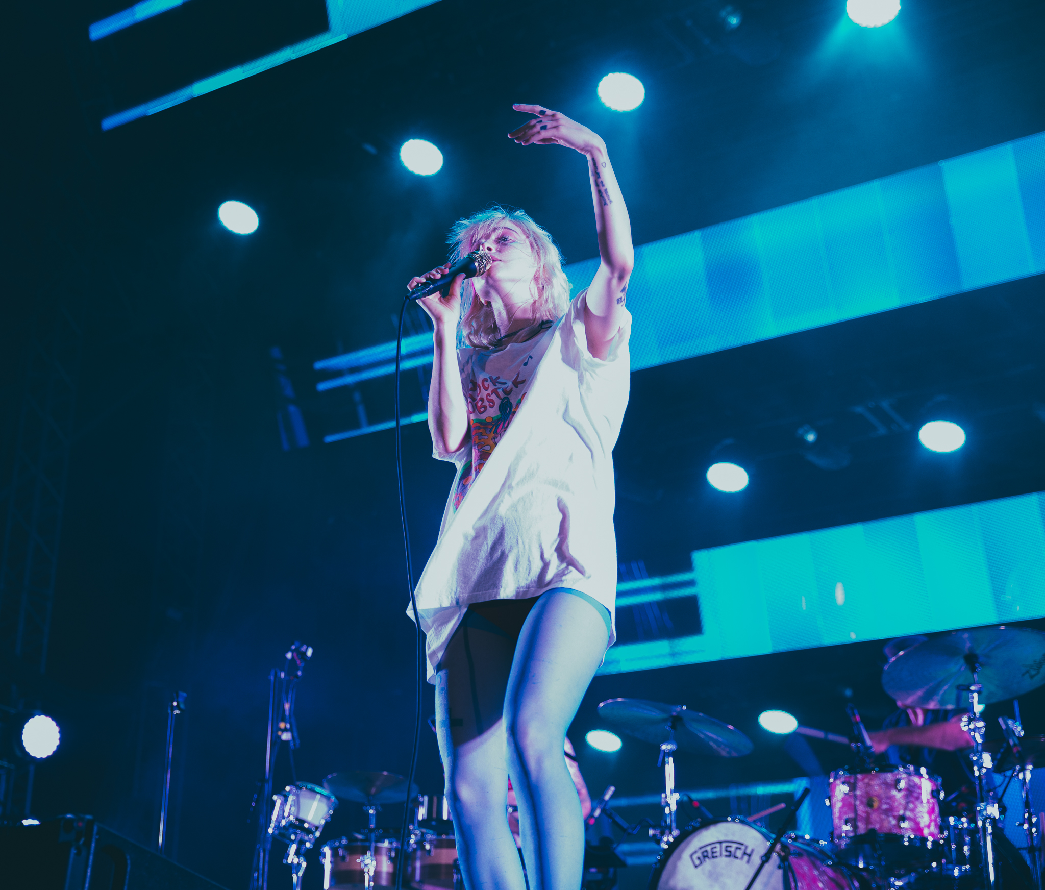 PARAMORE PERFORMING AT CONCRETE STREET AMPHITHEATER IN CORPUS CHRISTI, TX.