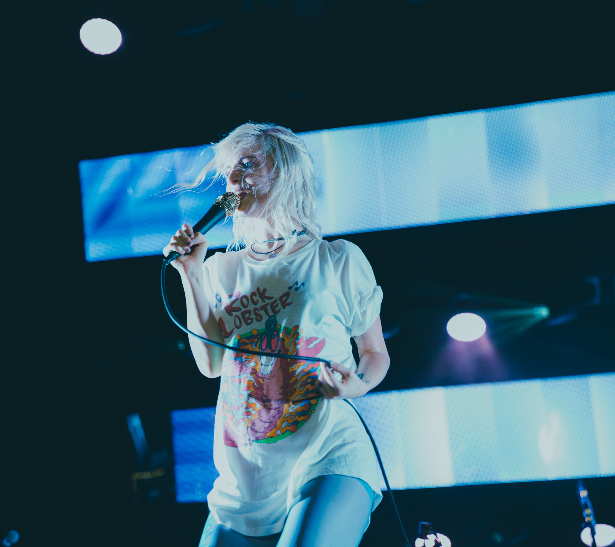 PARAMORE PERFORMING AT CONCRETE STREET AMPHITHEATER IN CORPUS CHRISTI, TX.