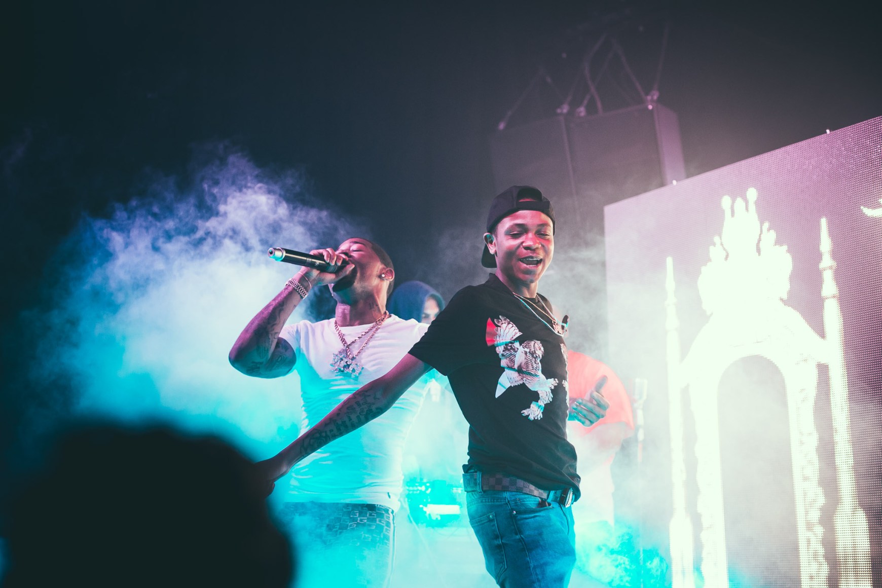 YFN Lucci performing at Coda in Philadelphia, PA.