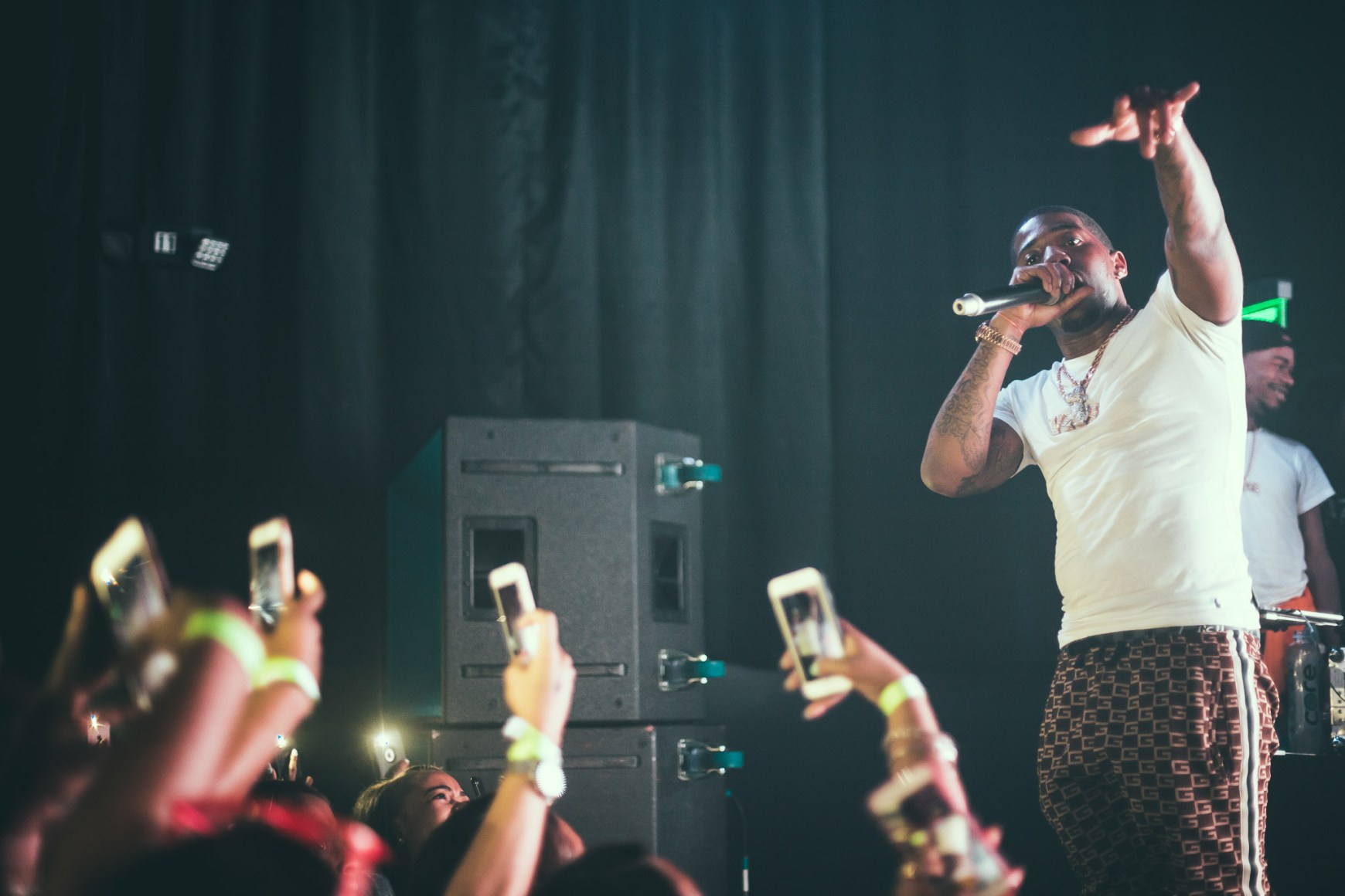 YFN Lucci performing at Coda in Philadelphia, PA.