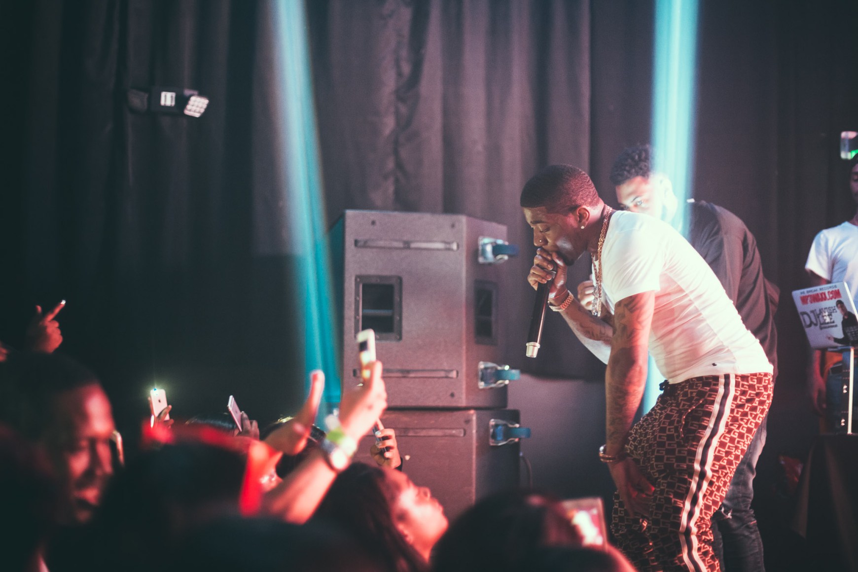 YFN Lucci performing at Coda in Philadelphia, PA.
