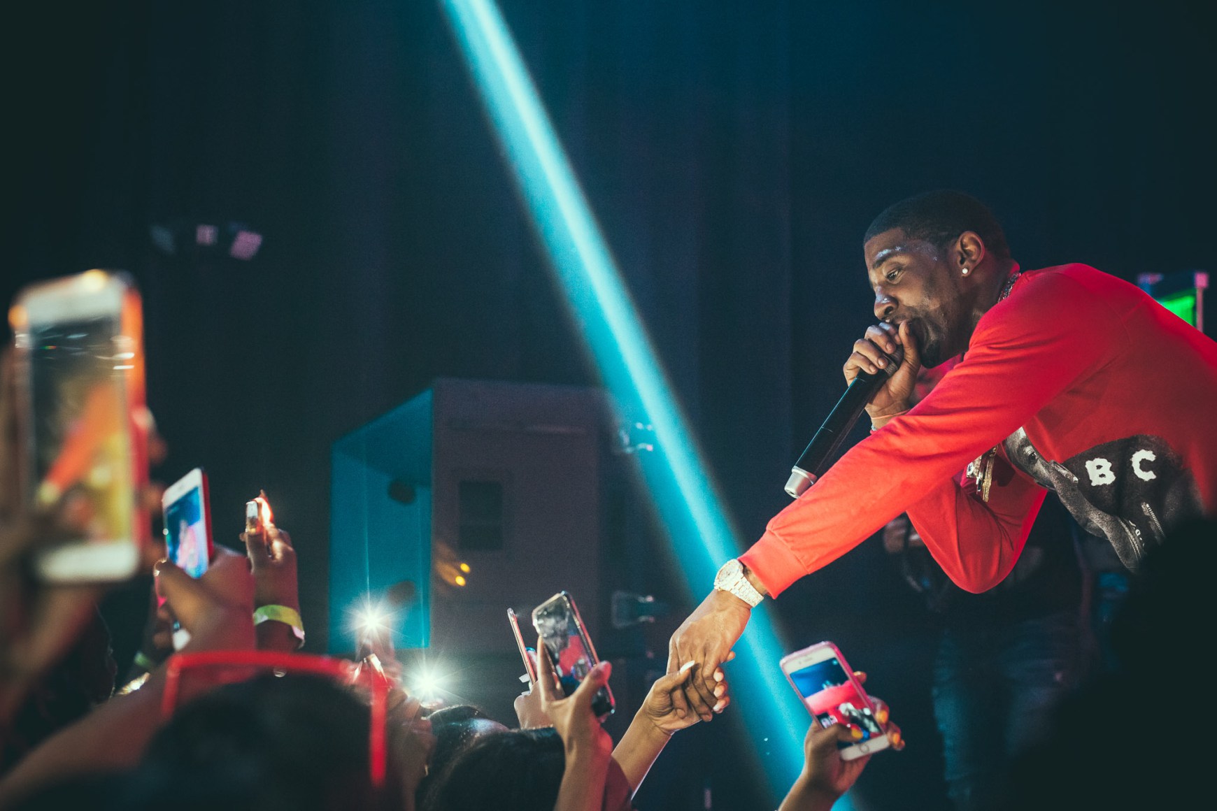 YFN Lucci performing at Coda in Philadelphia, PA.