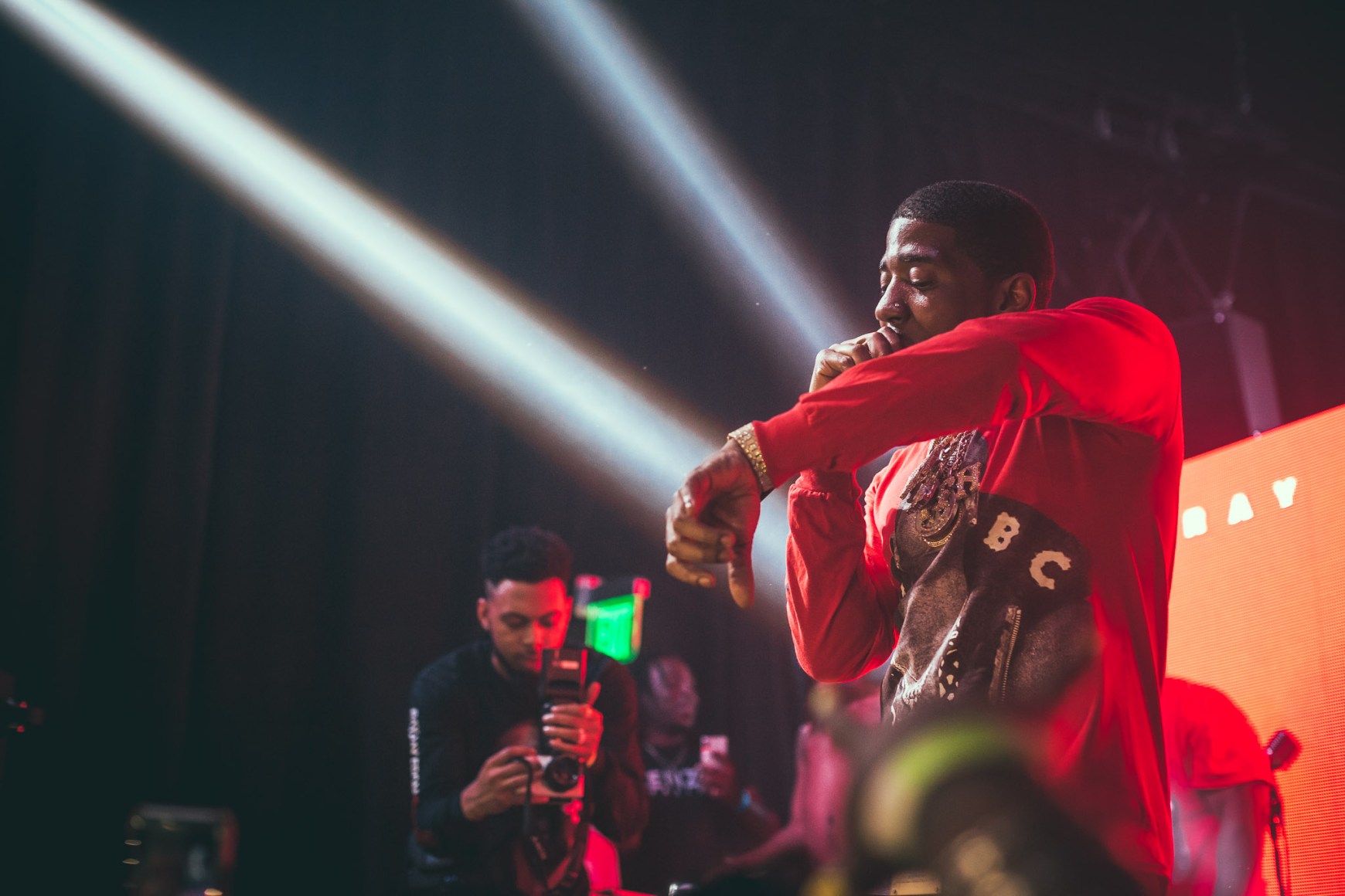 YFN Lucci performing at Coda in Philadelphia, PA.