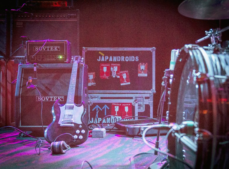 Japandroids performing at The Independent in San Francisco, CA.