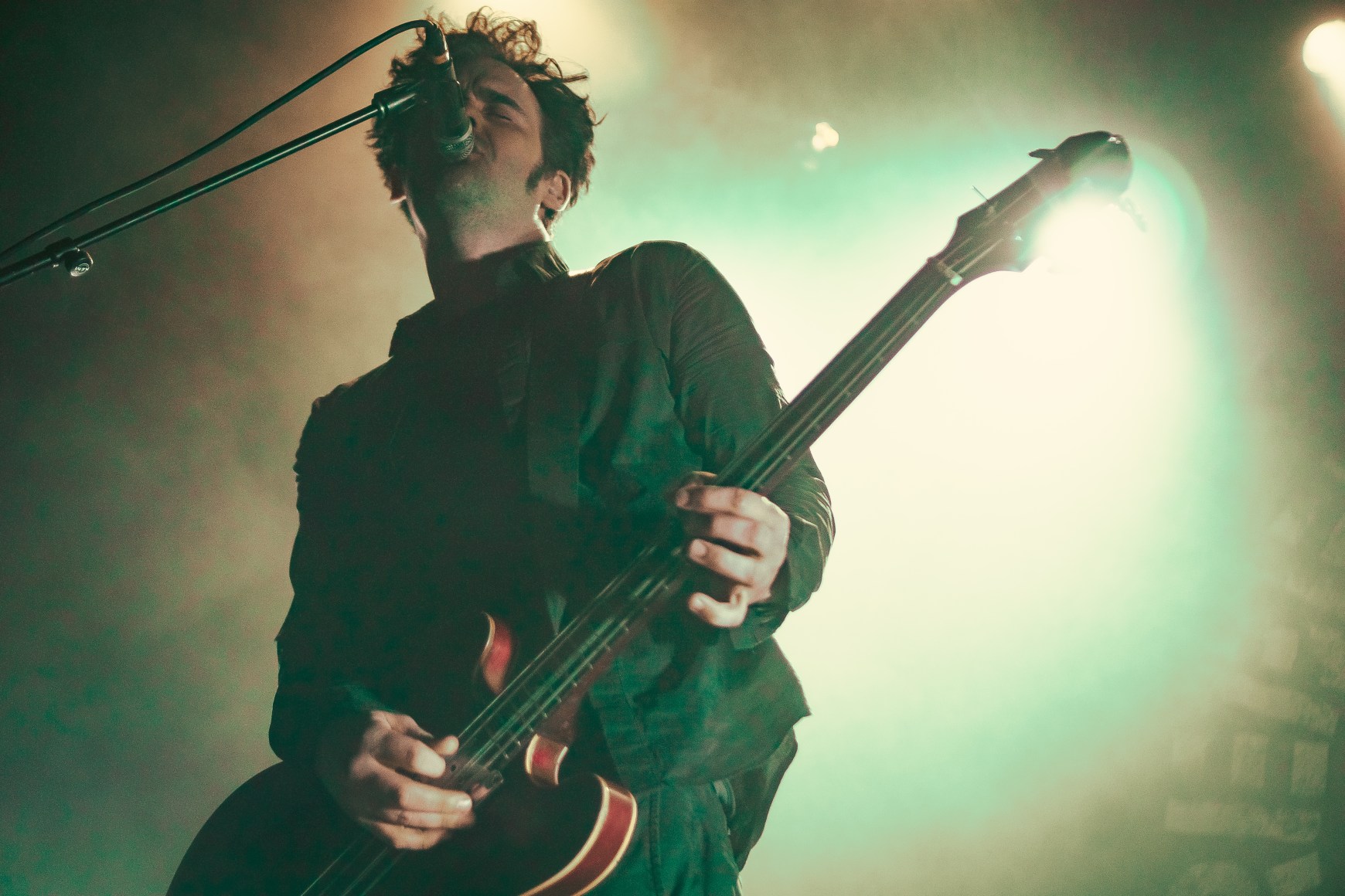 Black Rebel Motorcycle Club performing at The Fillmore in San Francisco, CA.