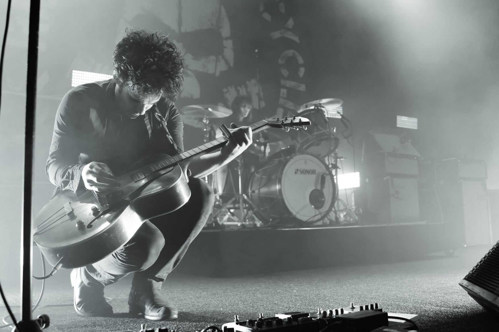 Black Rebel Motorcycle Club performing at The Fillmore in San Francisco, CA.