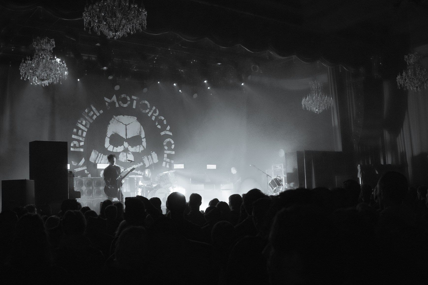 Black Rebel Motorcycle Club performing at The Fillmore in San Francisco, CA.