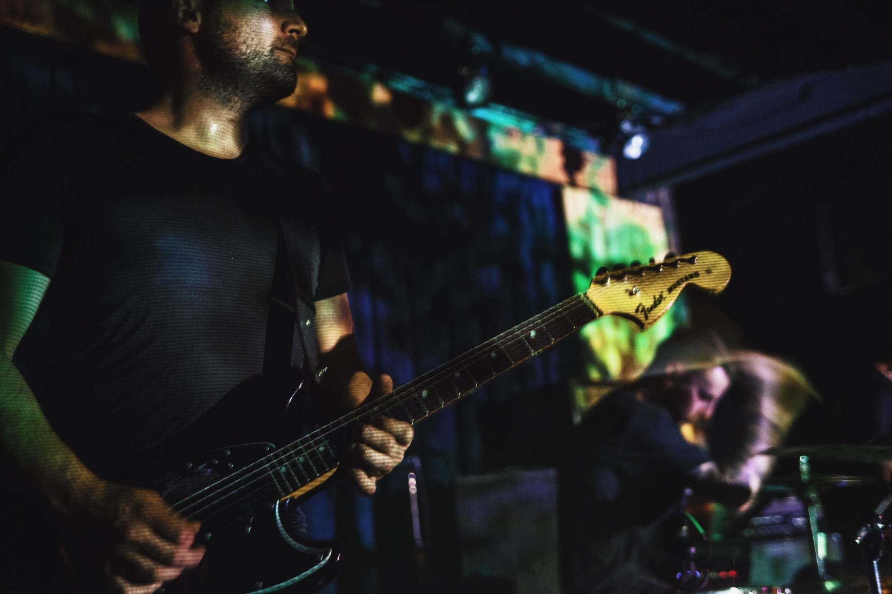 Sannhet performing at Barracuda in Austin, TX.
