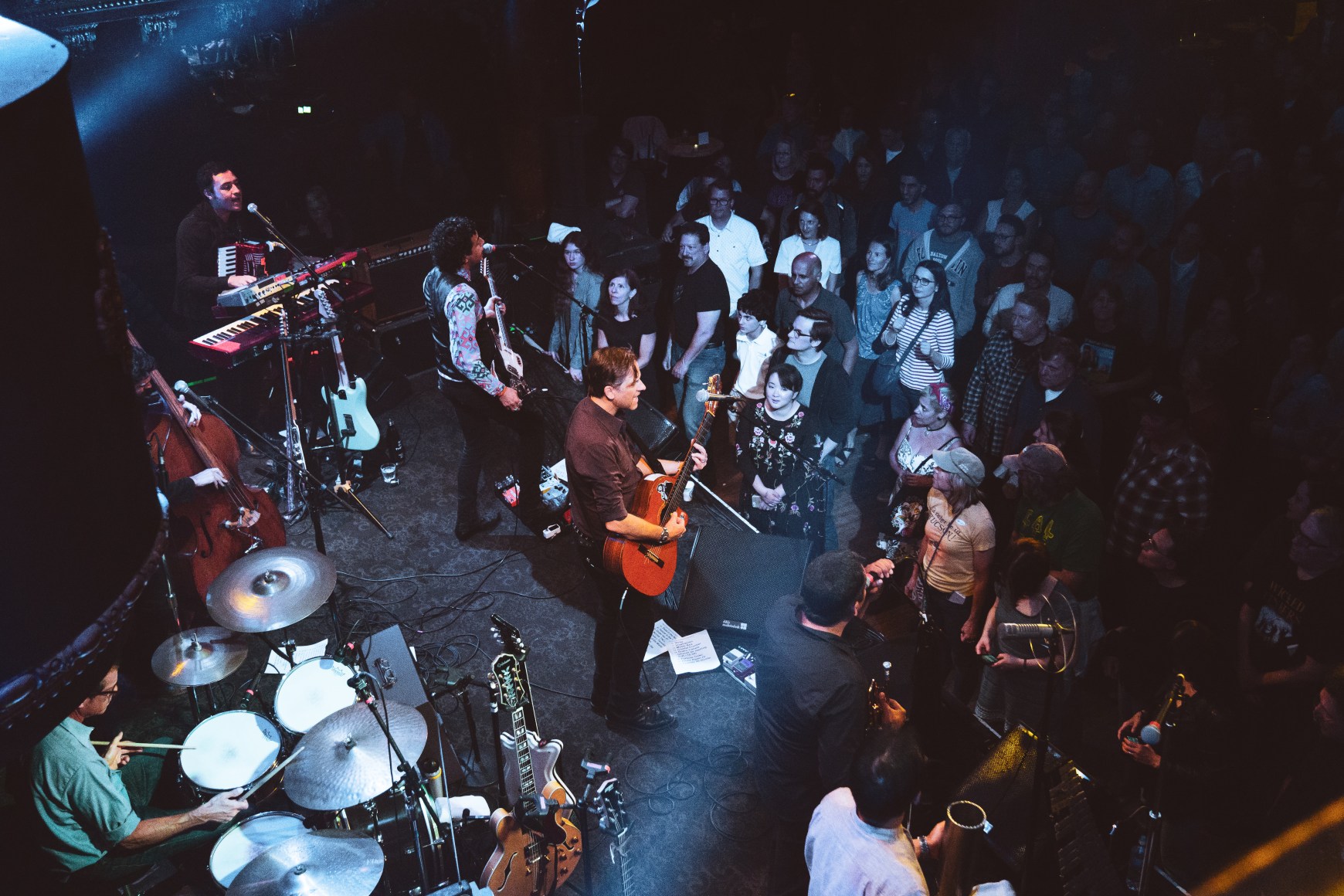 Calexico performing at Great American Music Hall in San Francisco, CA.