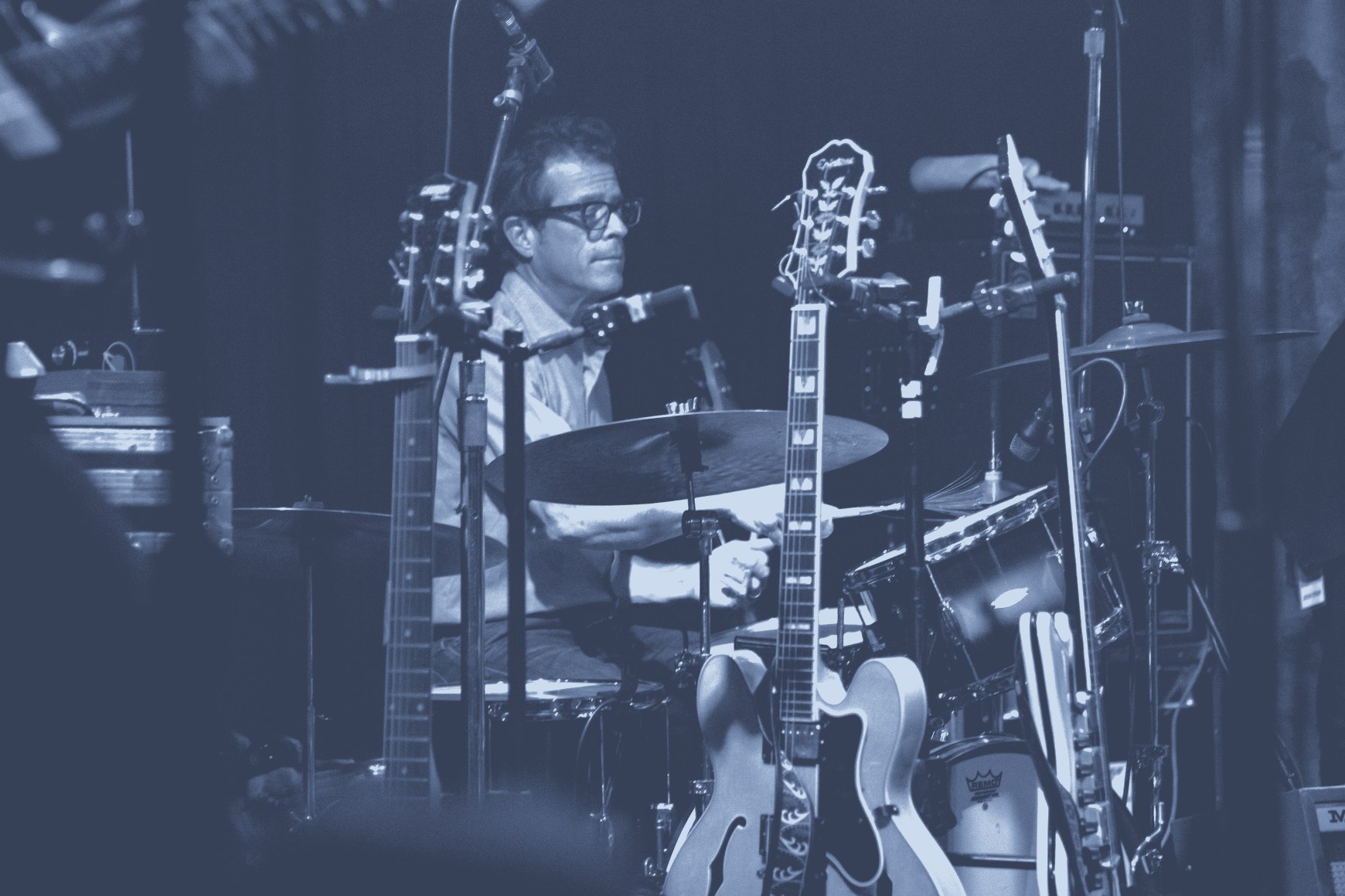 Calexico performing at Great American Music Hall in San Francisco, CA.