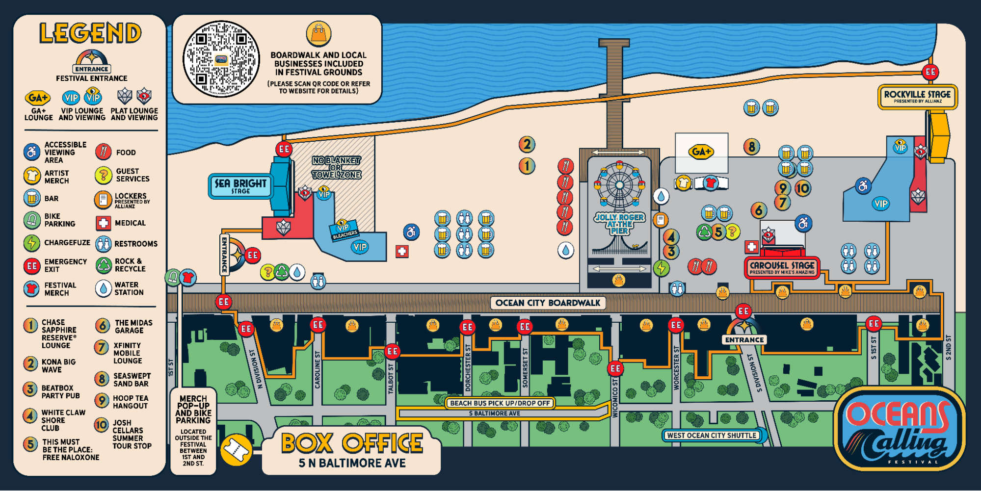 OCEANS CALLING MUSIC FESTIVAL 2024 INFORMATION GUIDE — CONTENT
