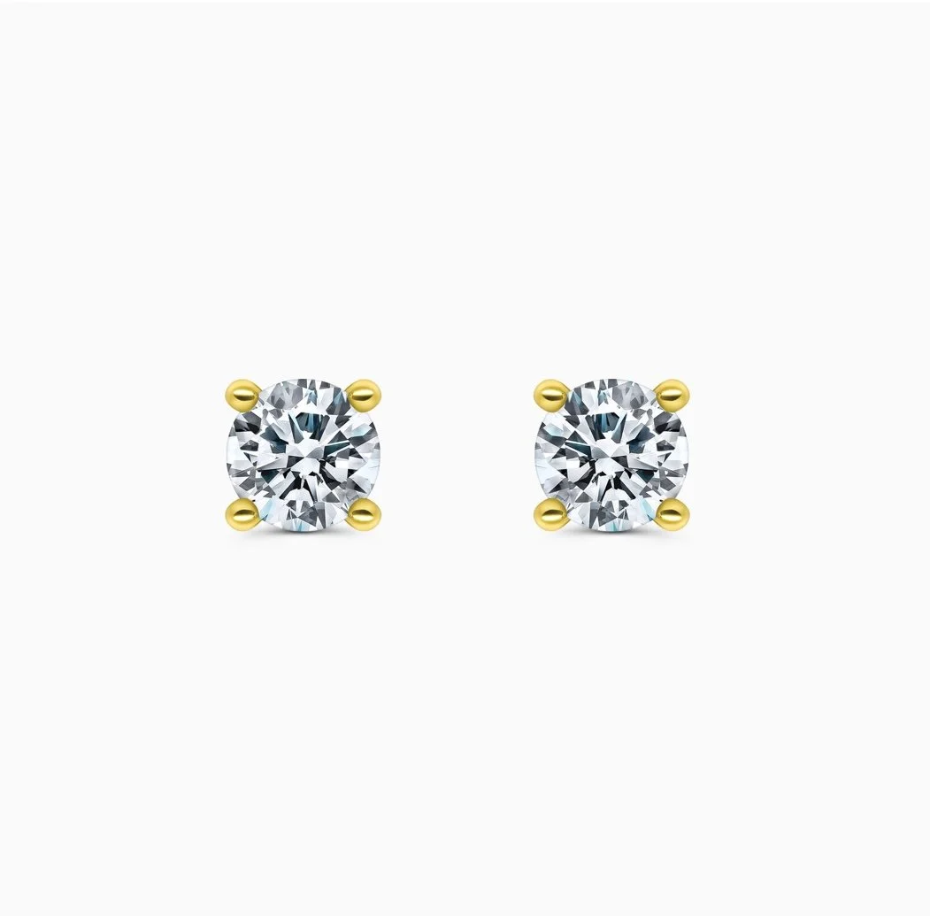 Classic Certified Diamond Stud Earrings
