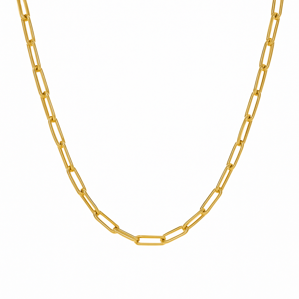 Gold Paperlink chain