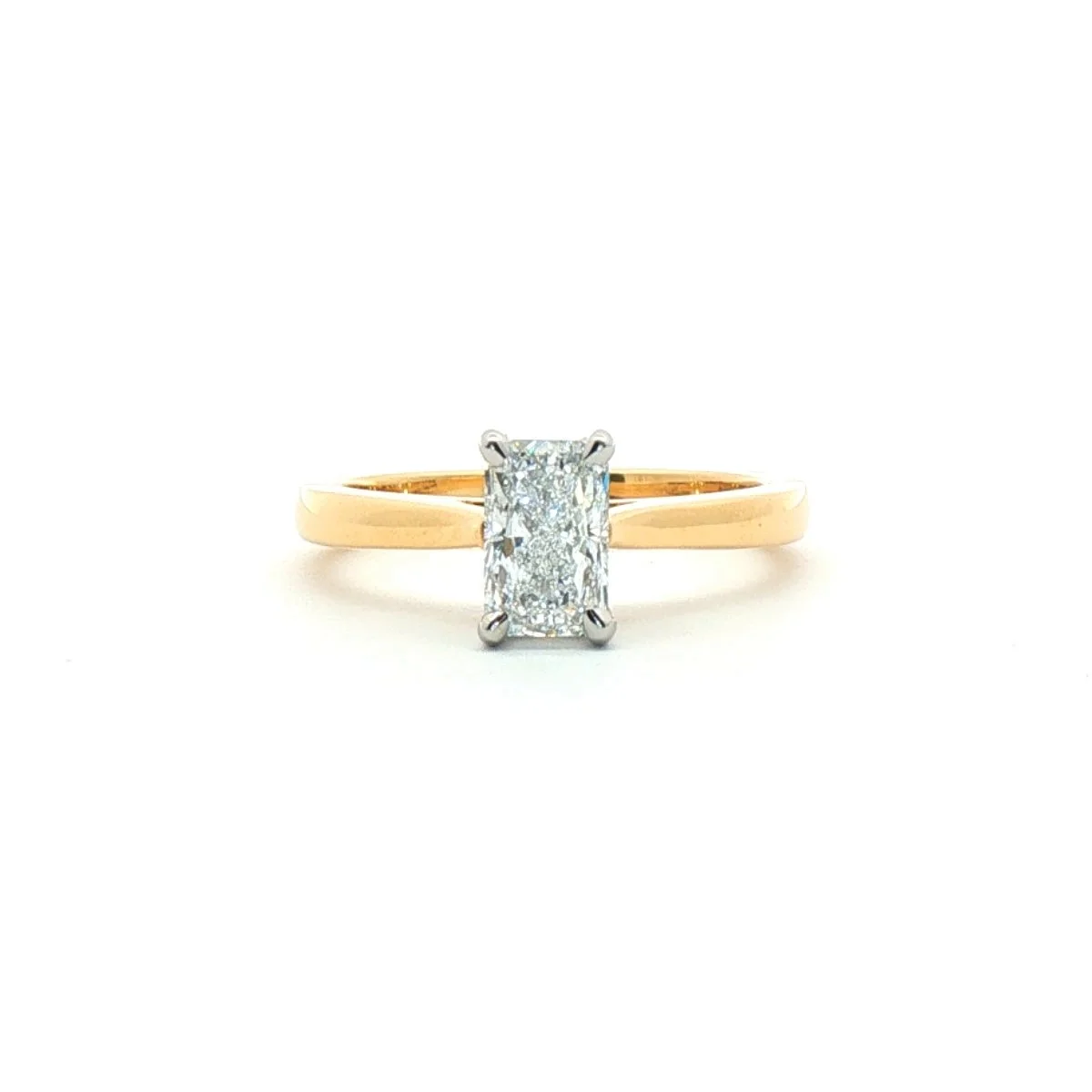 Radiant Cut 0.79ct Solitaire