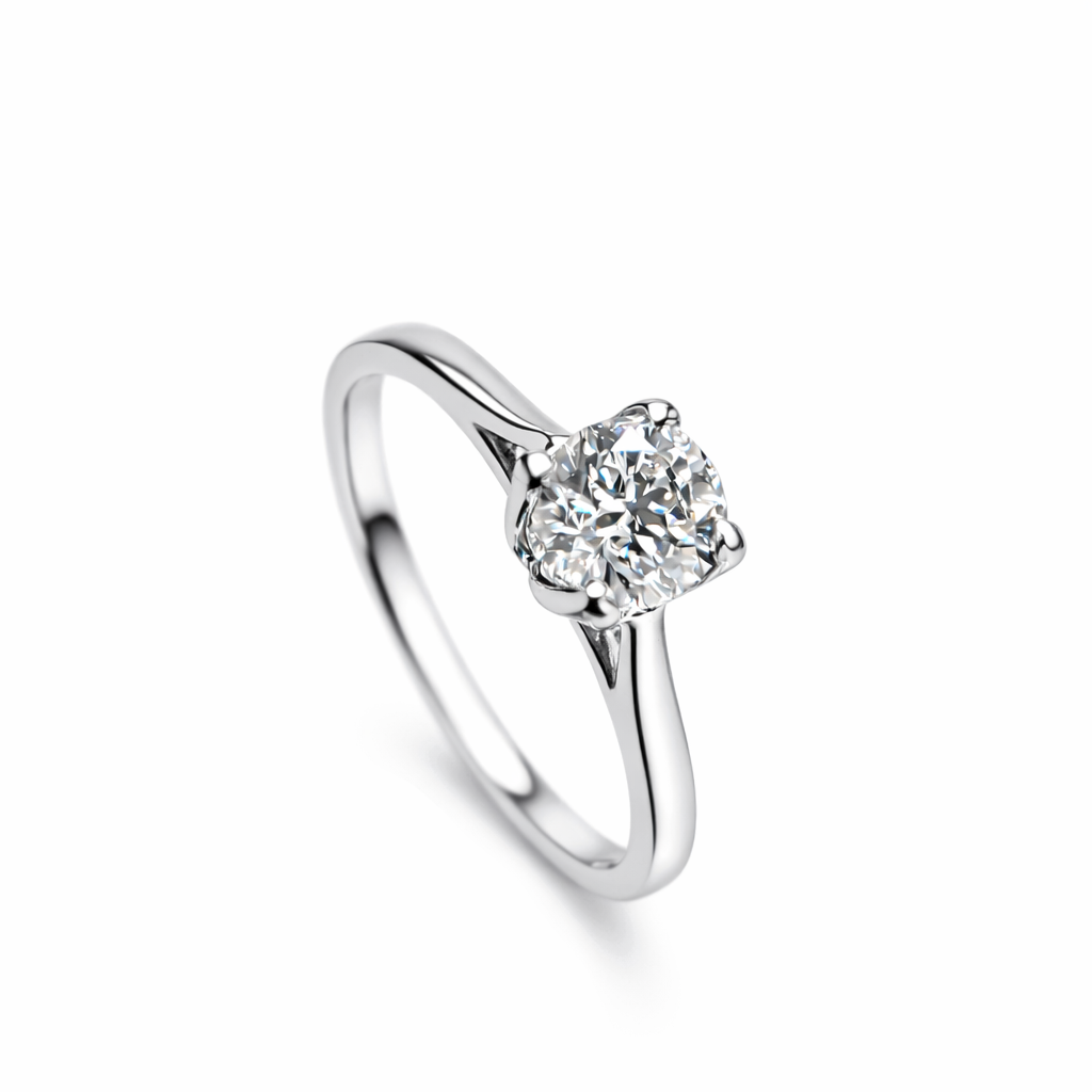 Round Brilliant Cut Diamond Solitaire