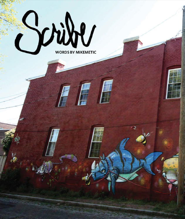 Scribe interview in Art Whino’s Wino Magazine #1