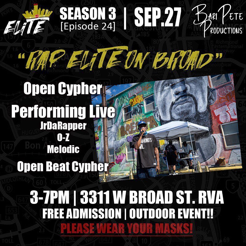 Upcoming Rap Elite event