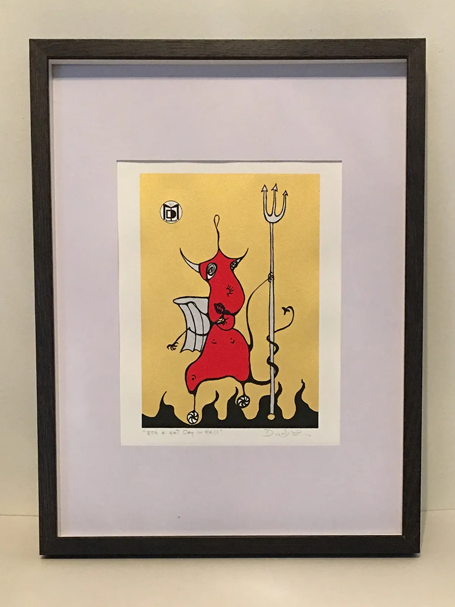 It's A Hot Day In Hell The Devil Thought To Himself