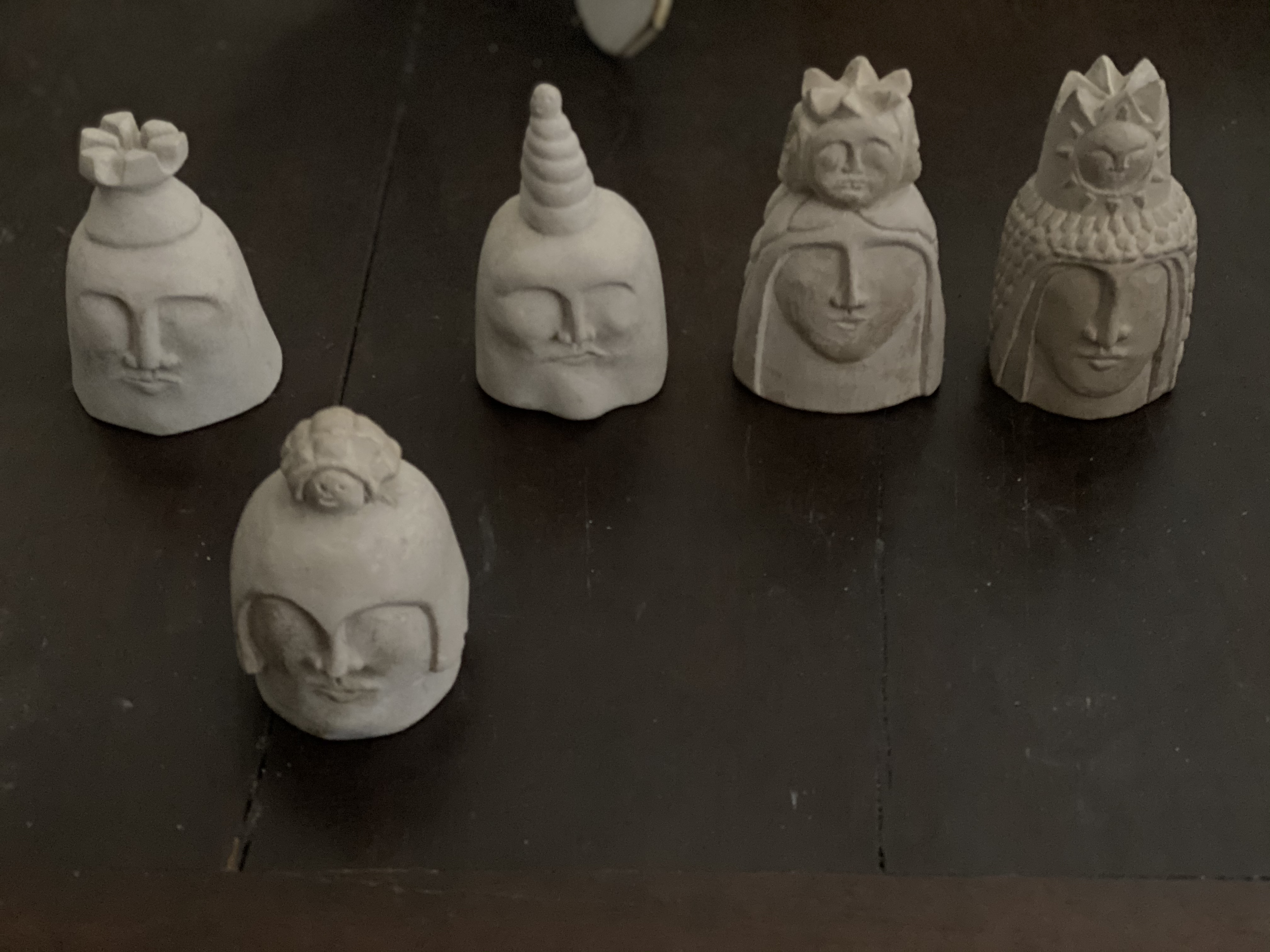 Rook, Pawn, Bishop, Queen, King