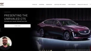 Cadillac.com walkthrough
