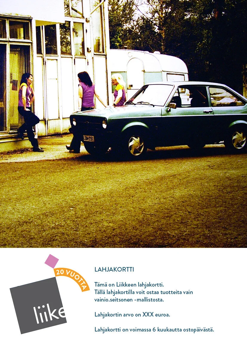 Lahjakortti Liikkeeseen vainio.seitsonen -mallistoon