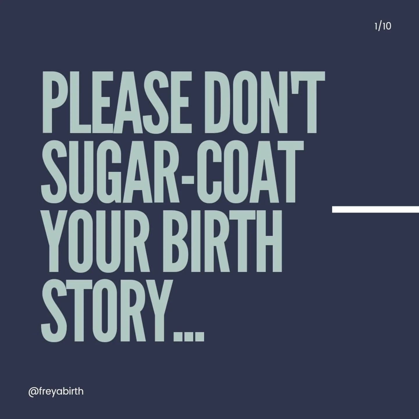 The Power of Birth 💪🏾 Love the message in these slides by @freyabirth so much, they had to be shared ❤️

#Repost 👇🏼
Yes, we want to hear the beautiful parts of your story. When we hear about the triumph it builds our belief that birth is somethin
