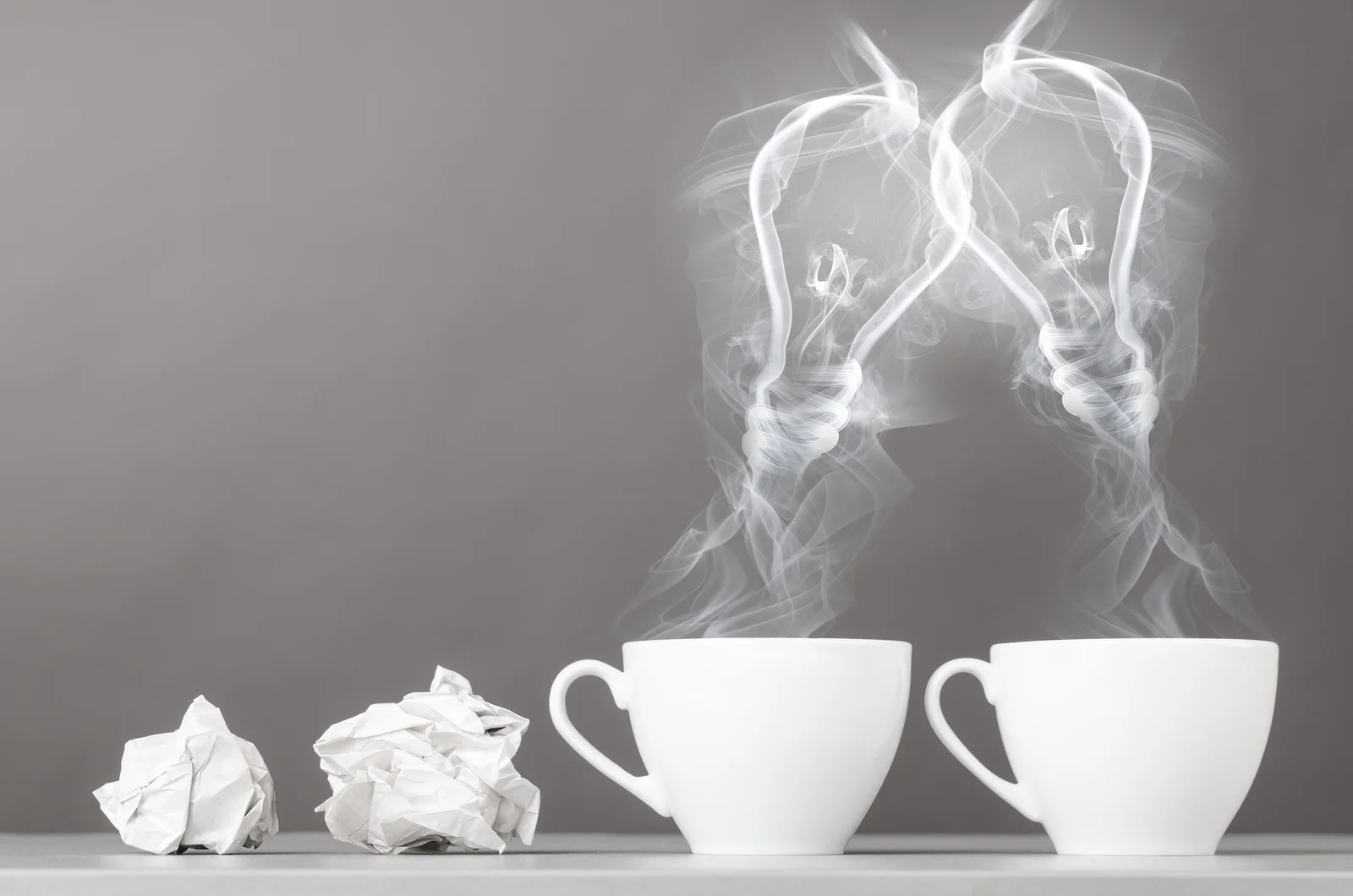 Hint: Lots of coffee. :-) This is how we do it! Hey, ho! Hey, ho!