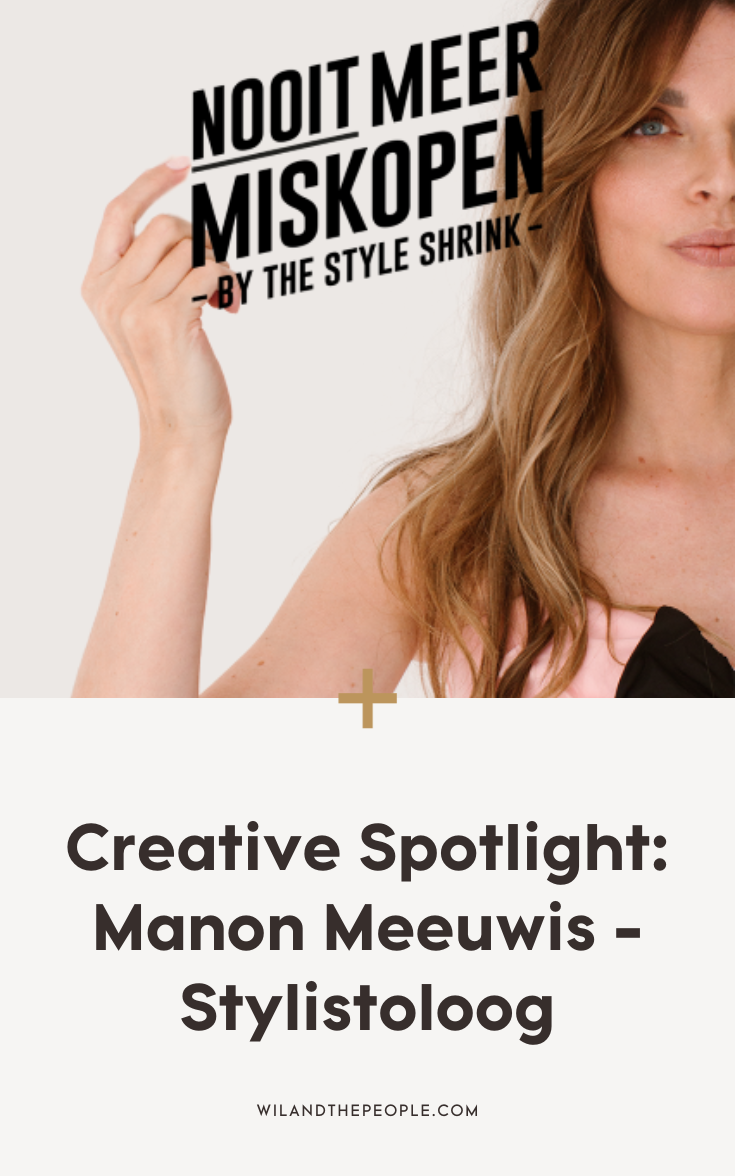 Bij mij ga je niet in therapie, maar in klerapie -  Manon Meeuwis verkocht 1000 cursussen in haar eerste online lancering