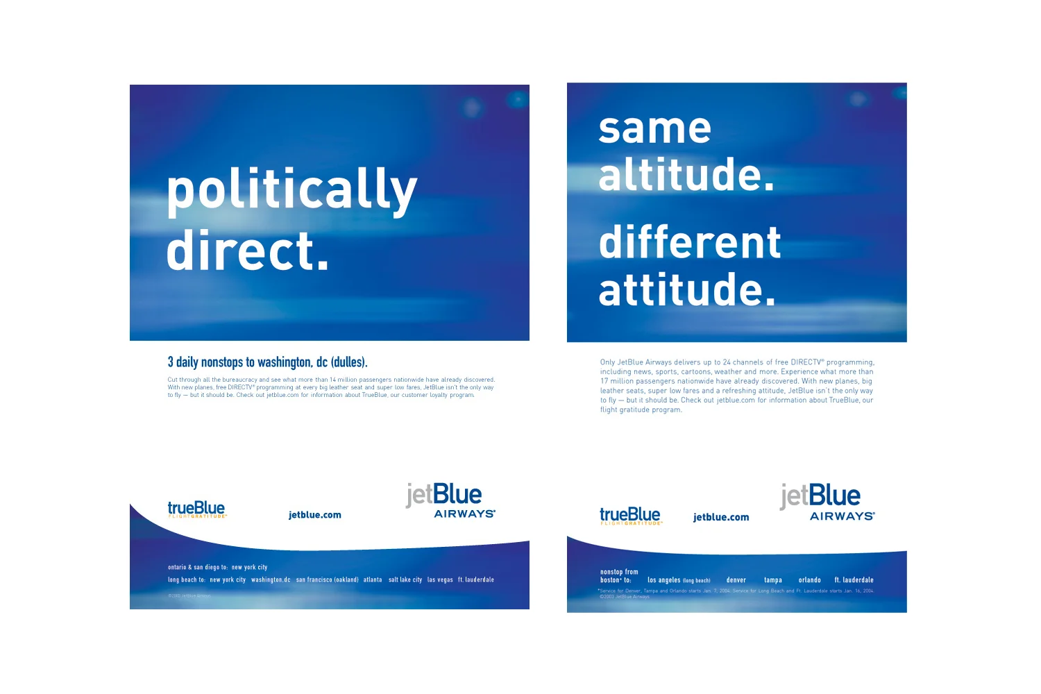 JetBlue - Outdoor &amp; Print