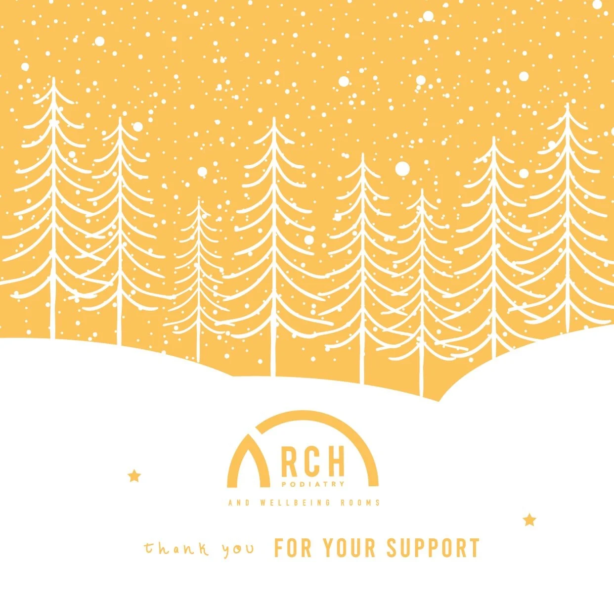 ✨ Merry Christmas from all of us at Arch Podiatry ✨

As the year comes to a close, we just want to say a huge thank you to every single patient, supporter and friend of Arch. Your trust, loyalty and kind words mean the world to us 🤍

We hope your Ch