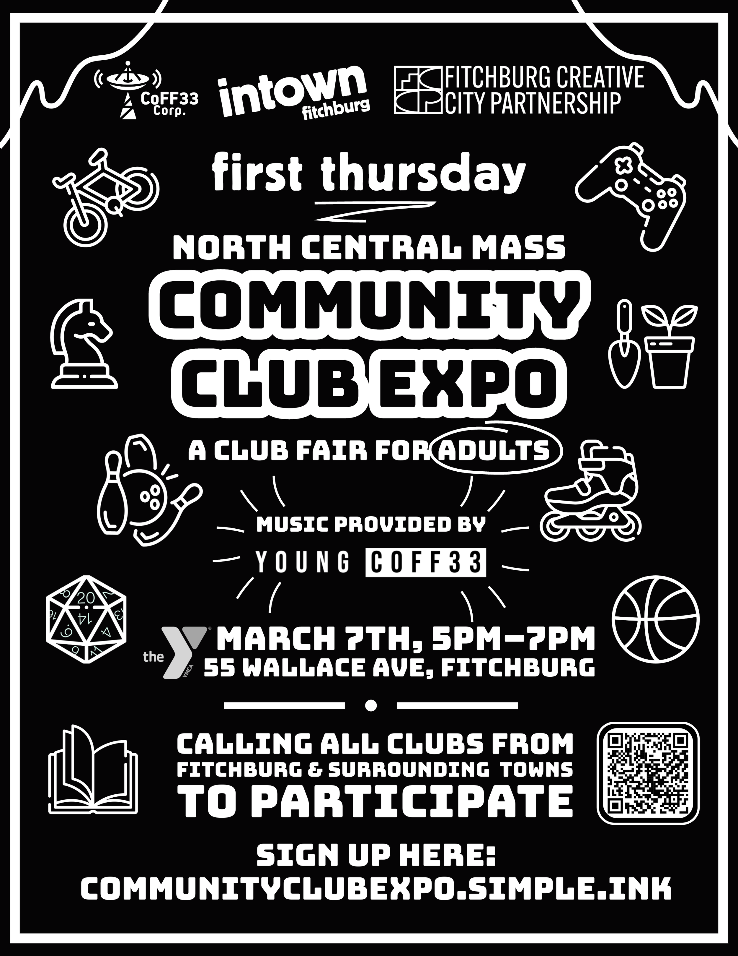 Community Club Expo flyer - black & white.png