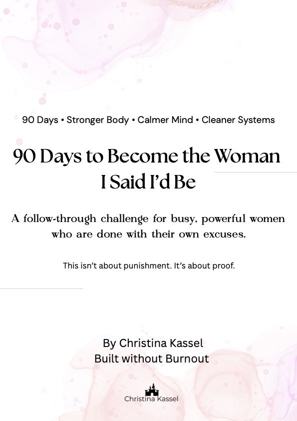 90 Day Plan and Support Group: Becoming the Woman I said I'd Be