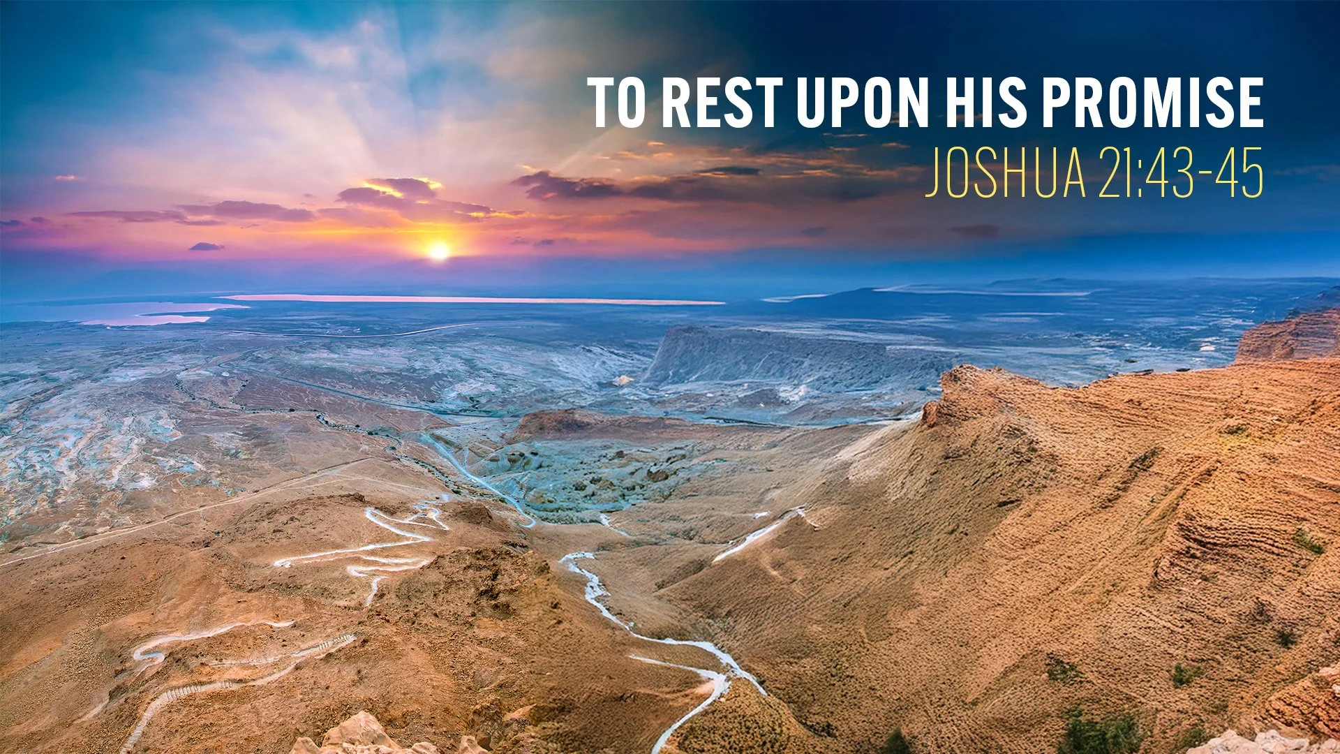 To Rest upon His Promise