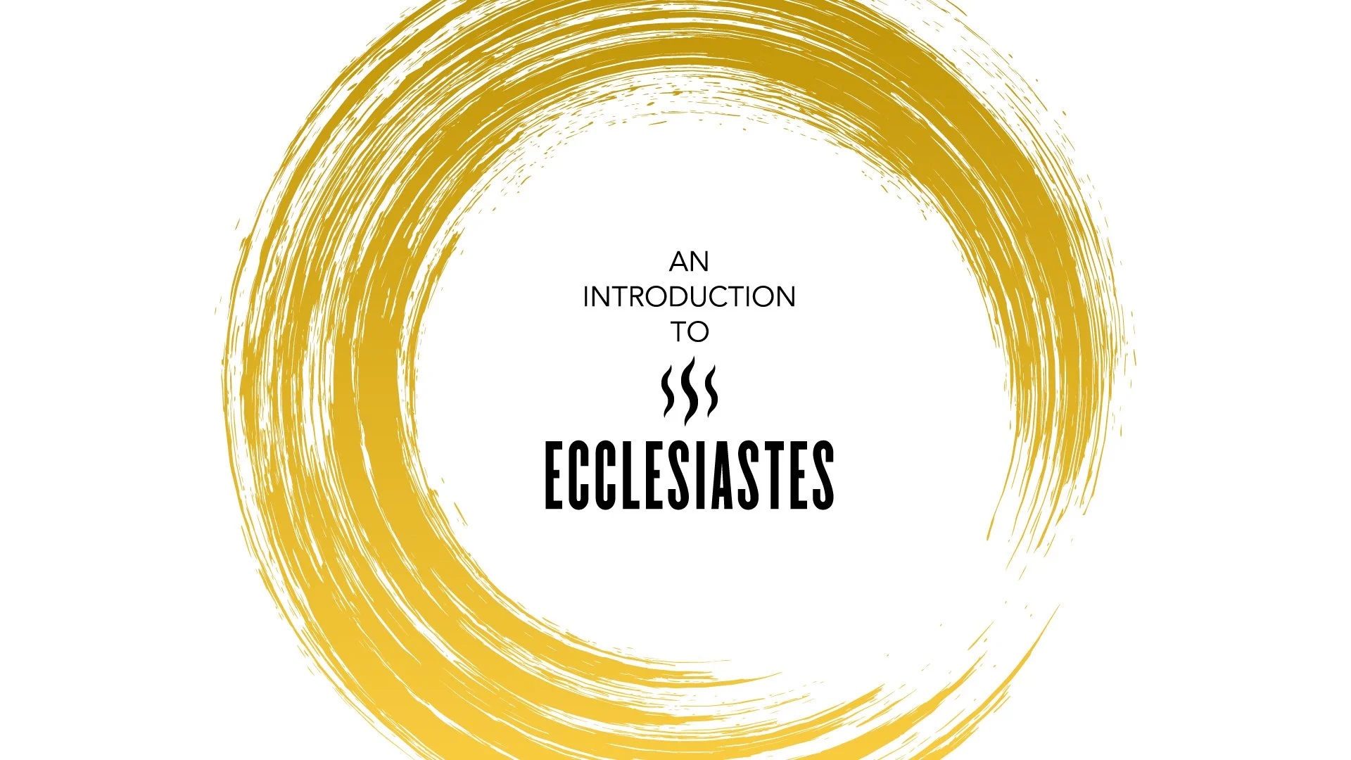 An Introduction to Ecclesiastes