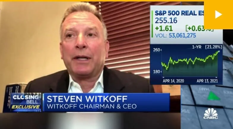Steven Witkoff says price correction, low rates are driving home sales in NYC