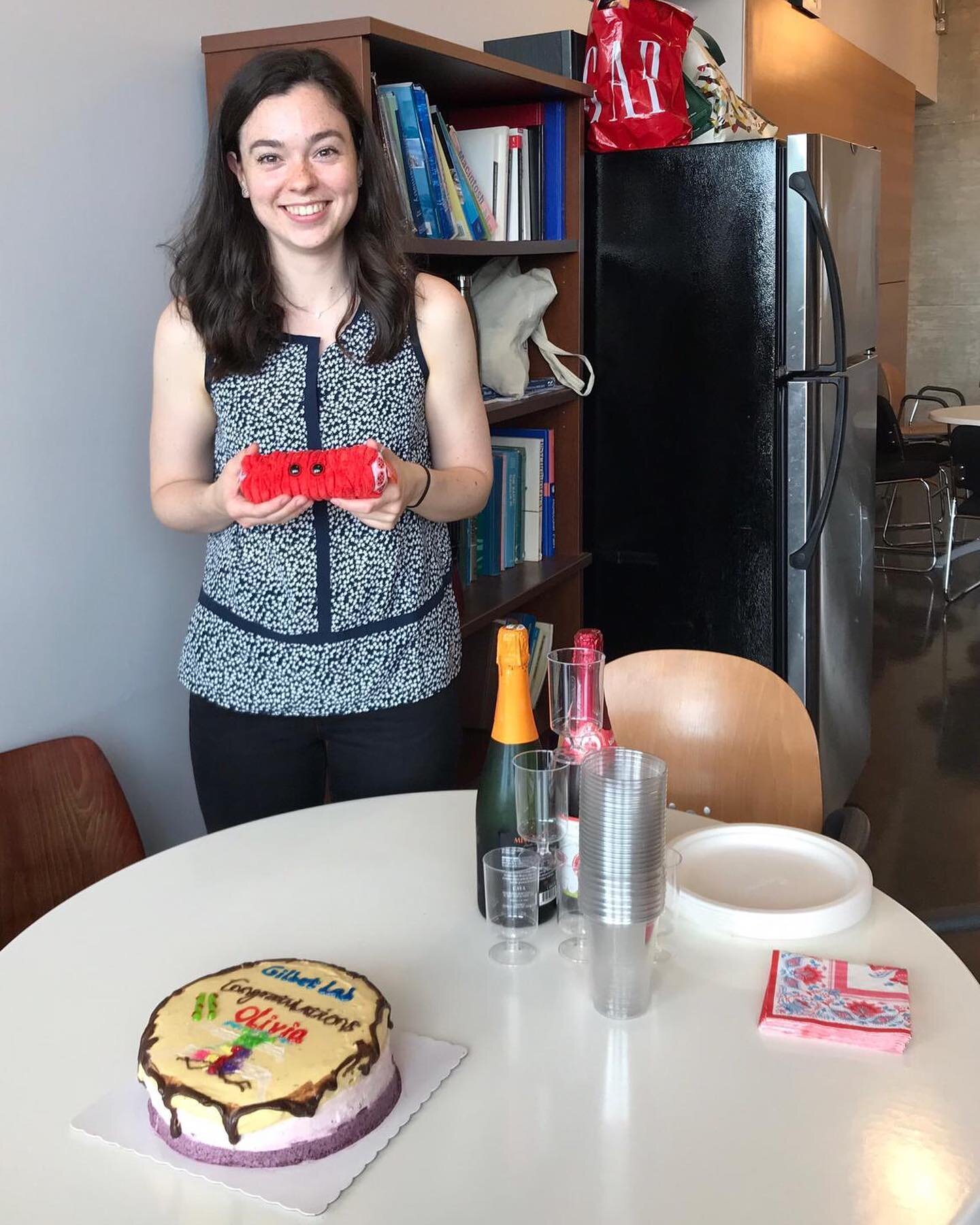 Congratulations Olivia 🎉🎉🥳 successfully presented and defended her master thesis👌