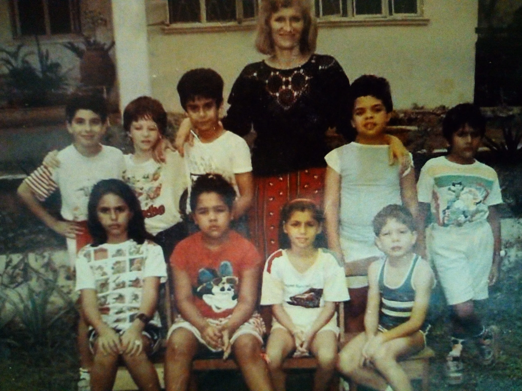 Karen Nwulu and the first class of ACA, in 1991.