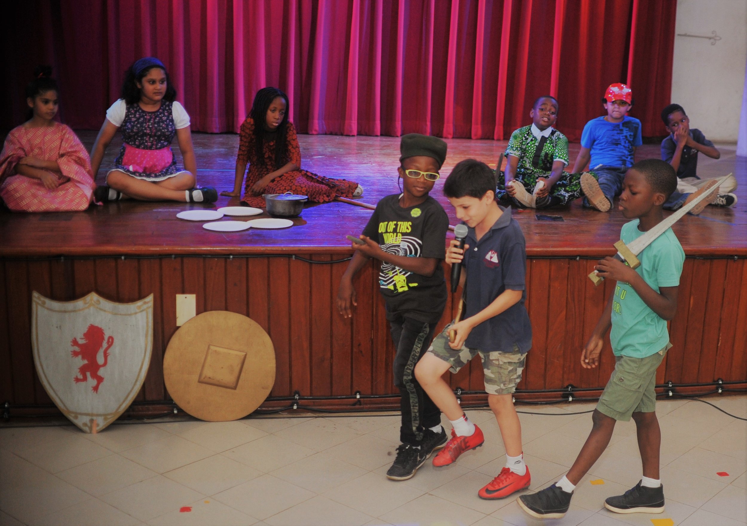 Junior School Assembly: Third grade presented a wonderful play based on the book, “Stone Soup!” They also entertained us with song and dance! Great job, third graders!